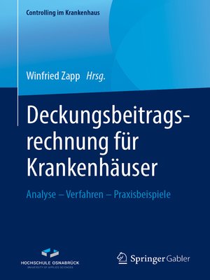 cover image of Deckungsbeitragsrechnung für Krankenhäuser